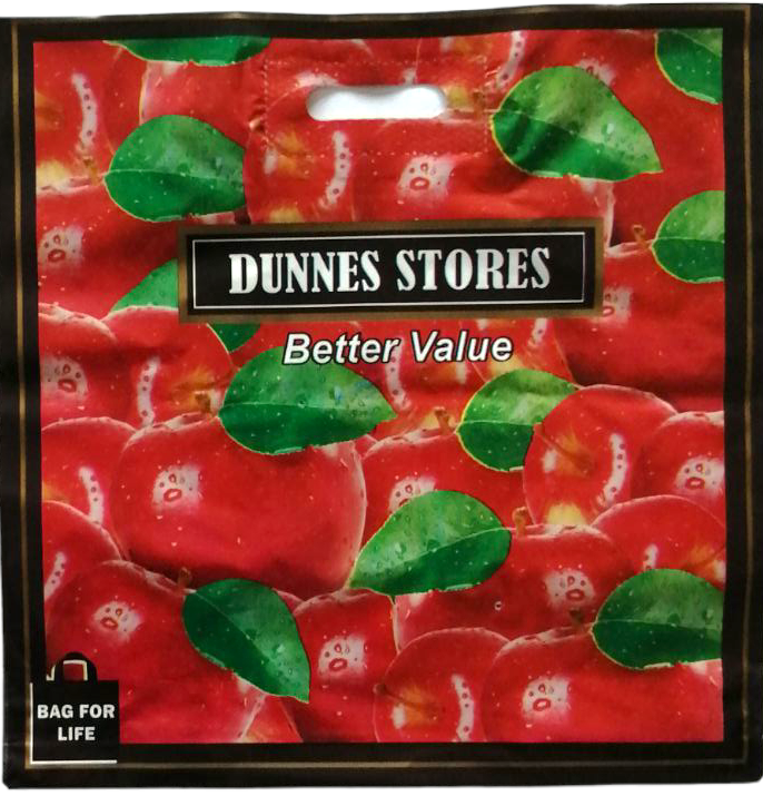 Dunnes Stores Apple Assorted Die-Cut Handle Bag, 45 x 45 cm