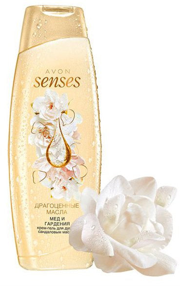 Avon Senses Honey & Gardenia Shower Gel, 500 mL - Image 2