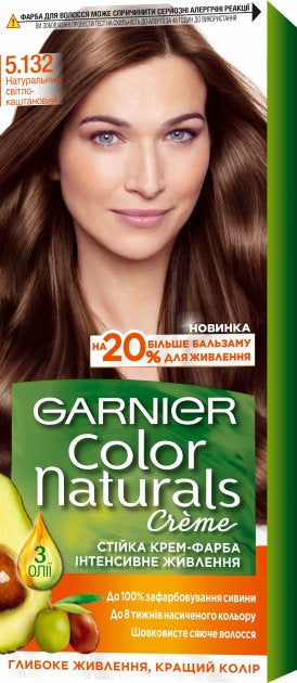 Garnier Color Naturals 5.132 Natural Light Chestnut Hair Color