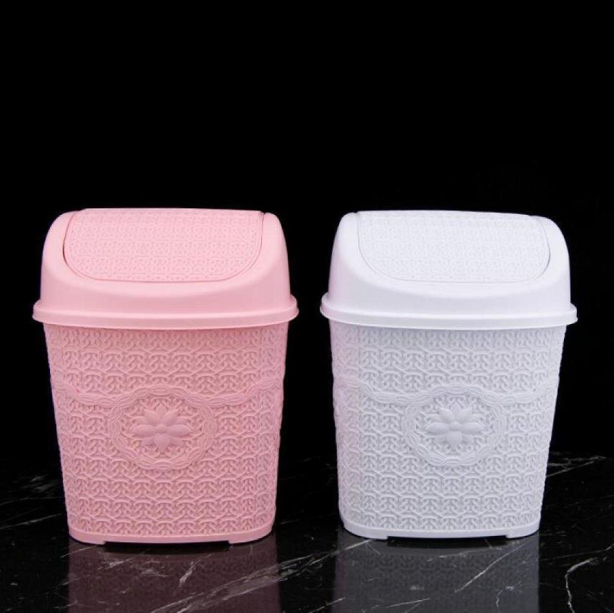 Asude Plastik ASD038 Knit-Design Trash Can, 8 L - Image 4