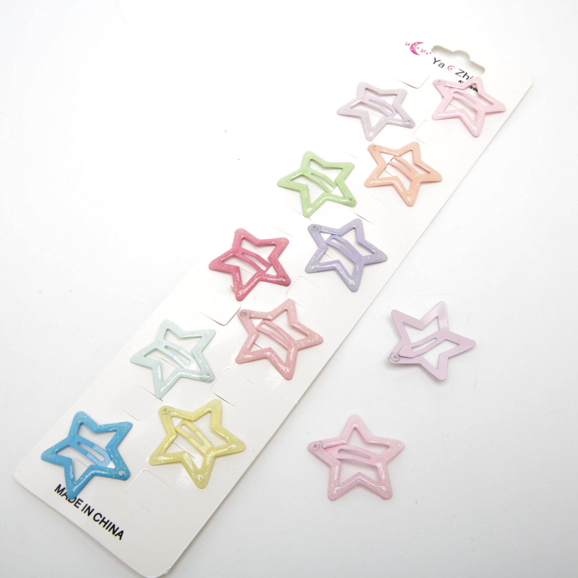 Kids' Star Snap Hair Clip 6-4867, 3 cm (Price per 1 pc)