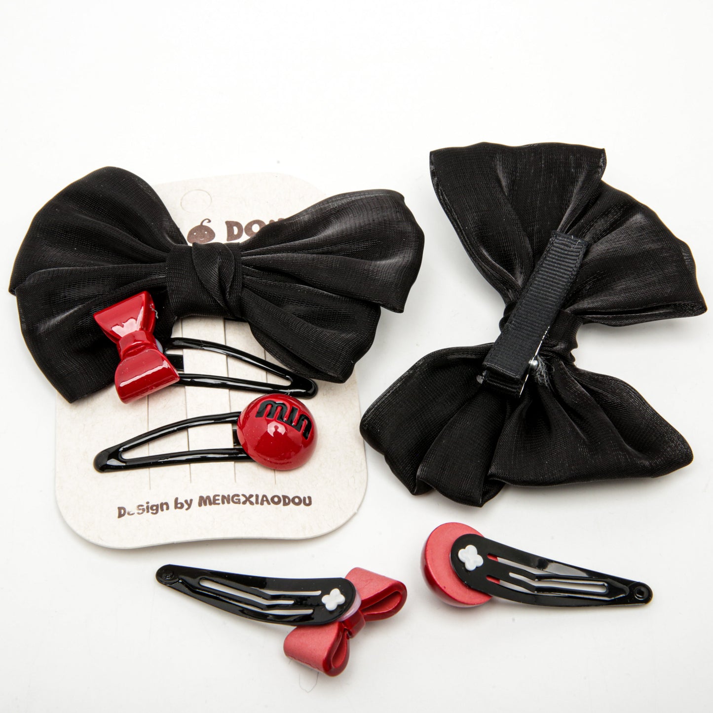 Kids' Snap Hair Clip Set 6-5872, 3 pcs