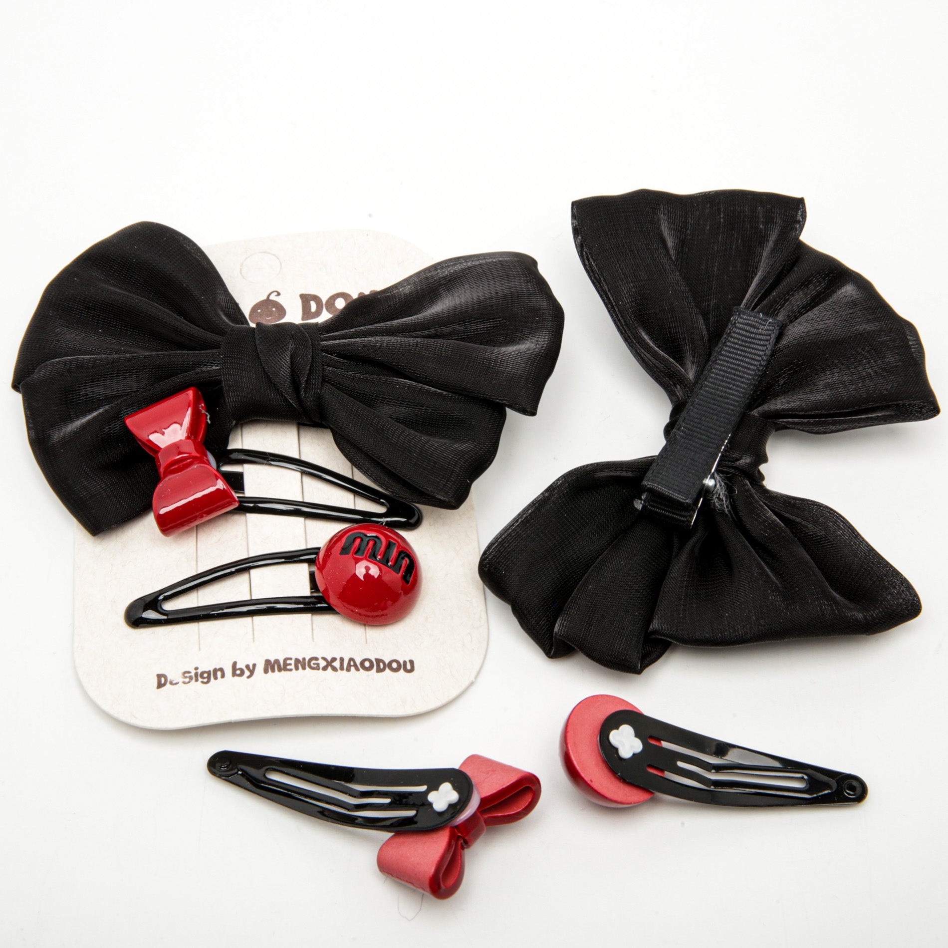 Kids' Snap Hair Clip Set 6-5872, 3 pcs