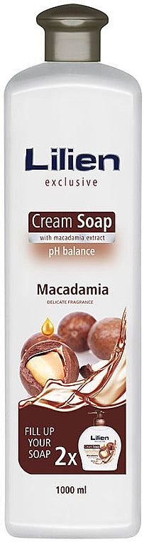 Lilien Exclusive Macadamia Liquid Cream Soap, 1 L