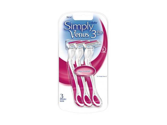 Gillette Simply Venus 3 Razors, 3 pcs
