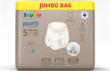 Lupilu Premium Size 5 Baby Pull-Up Diaper Pants, 12-17 kg, 40 pcs - Image 2