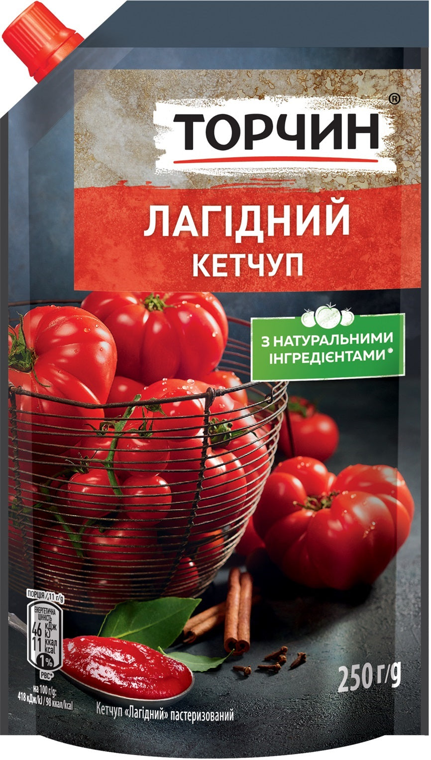 Torchyn Mild Ketchup, 250 g