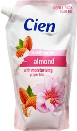 Cien Almond Liquid Cream Soap Refill, 1 L