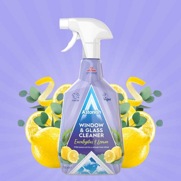 Astonish Eucalyptus & Lemon Glass & Mirror Cleaner Spray, 750 mL - Image 2