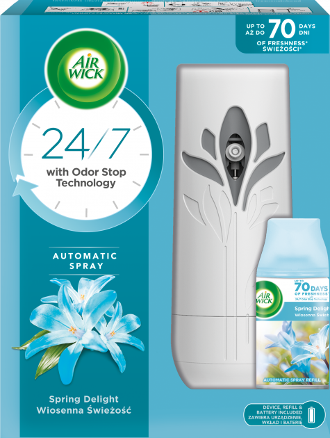 Air Wick Freshmatic Spring Mood Automatic Air Freshener, 250 mL