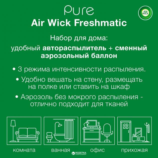 Air Wick Freshmatic Spring Mood Automatic Air Freshener, 250 mL - Image 2