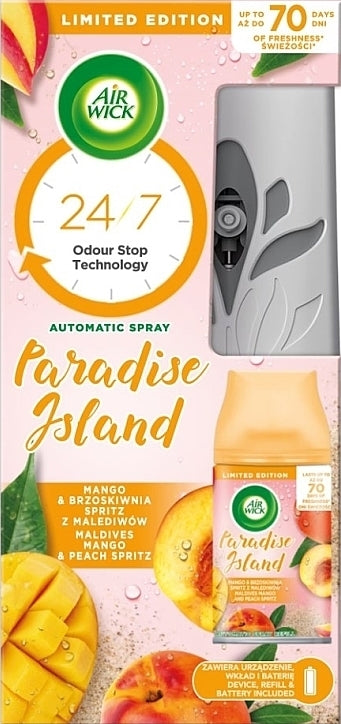 Air Wick Freshmatic Paradise Island Automatic Air Freshener, 250 mL