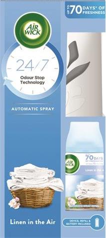Air Wick Freshmatic Linen in the Air Automatic Air Freshener, 250 mL
