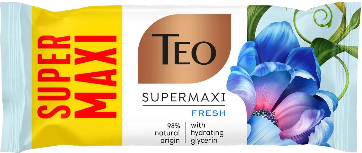 Teo Supermaxi Fresh Bar Soap, 140 g