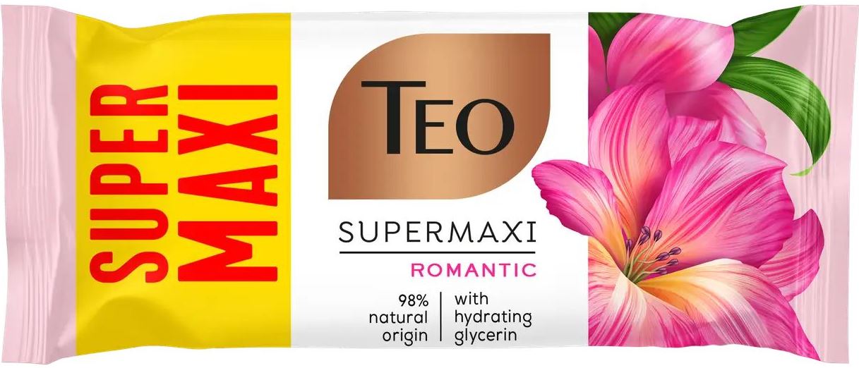Teo Supermaxi Romantic Bar Soap, 140 g