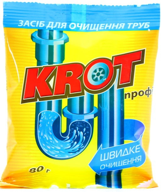 Krot Drain Cleaner, 80 g