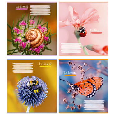 Polihrafist Grid Notebook, 60 Sheets, Assorted Designs - Image 2