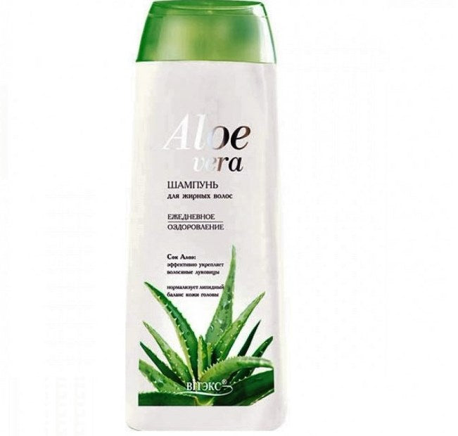 Vitex Aloe Vera Shampoo for Oily Hair, 500 mL
