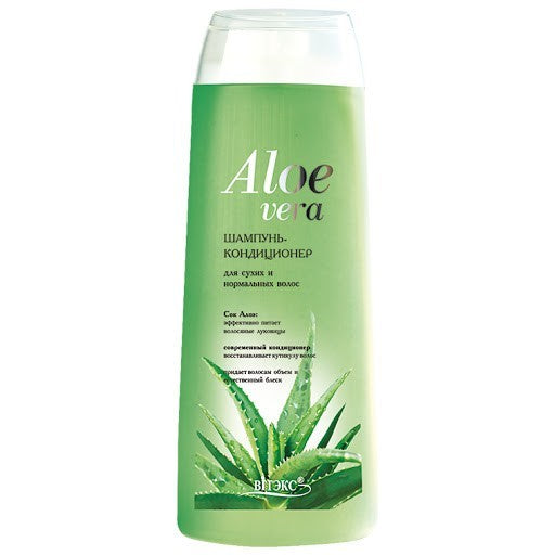 Vitex Aloe Vera Shampoo & Conditioner for Dry & Normal Hair, 500 mL
