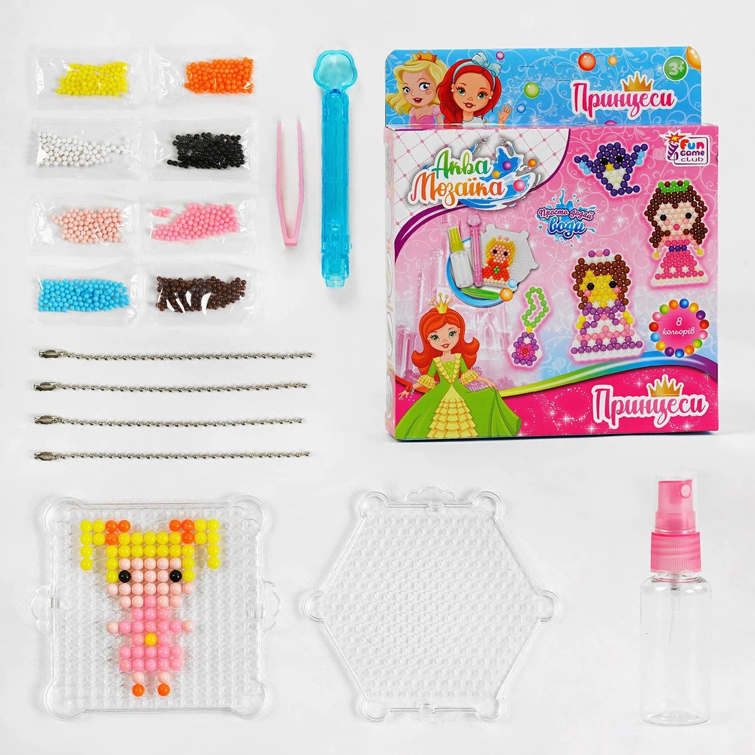 62270 Princesses Aqua Mosaic Board Game