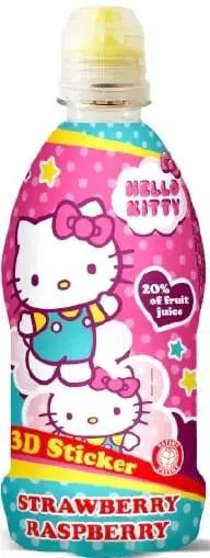 Hello Kitty Strawberry & Raspberry Juice, 350 mL