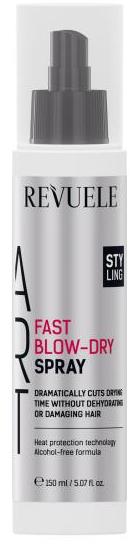 Revuele Art Fast Blow-Dry Hair Spray, 150 mL