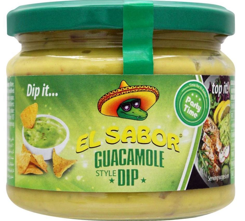 El Sabor Guacamole Dip, 300 g
