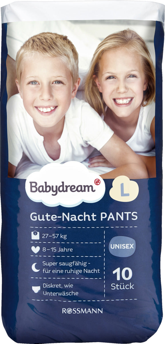 Babydream Size L Baby Pull-Up Diaper Pants, 27-57 kg, 10 pcs - Image 2