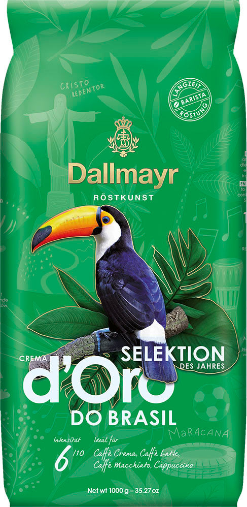 Dallmayr Crema d'Oro Whole Bean Coffee, 1 kg - Image 3