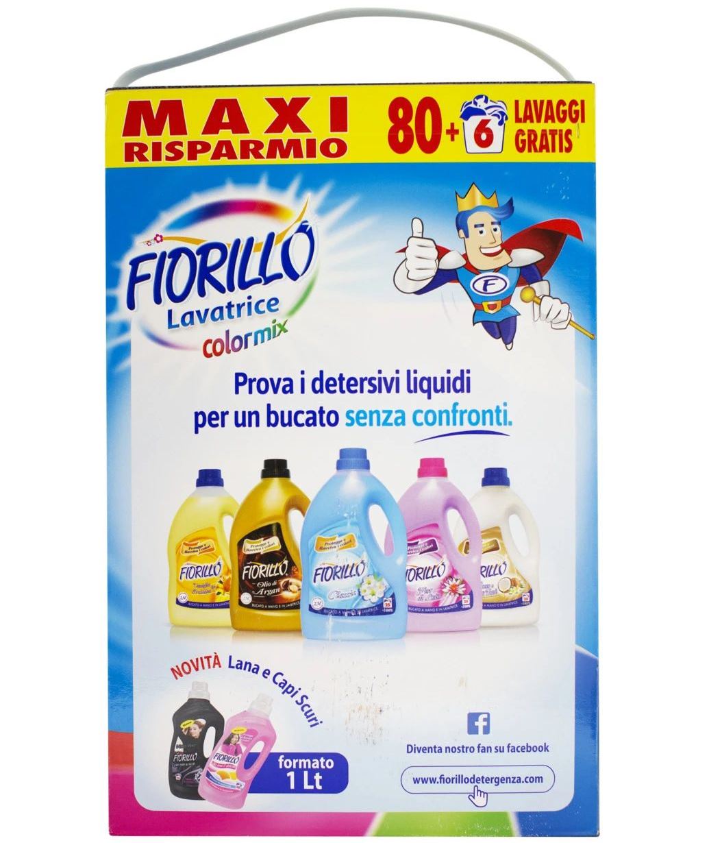 Fiorillo Colormix Laundry Detergent Powder, 86 Loads, 6 kg - Image 3