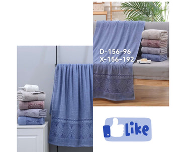 L&M Home Textiles D156-96 Terry Face Towel, 35 x 70 cm - Image 2