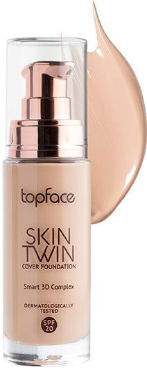 TopFace Skin Twin Cover Foundation No. 002 Light Rose Beige, 32 mL