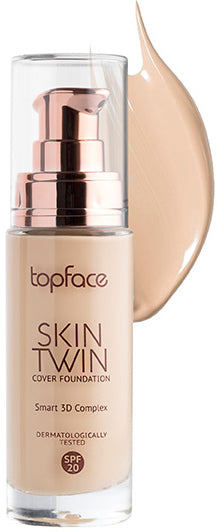 TopFace Skin Twin Cover Foundation No. 003 Light Beige, 32 mL