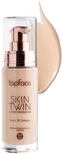 TopFace Skin Twin Cover Foundation No. 004 Nude, 32 mL