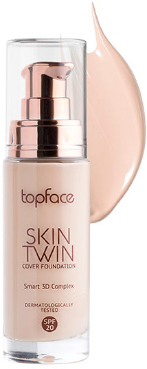 TopFace Skin Twin Cover Foundation No. 001 Ivory, 32 mL
