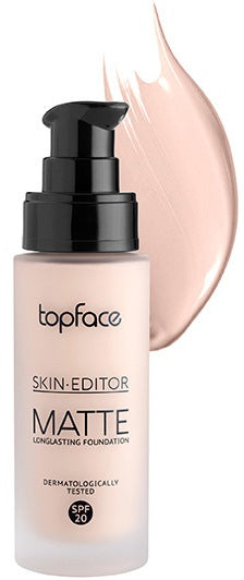 TopFace Skin Editor Matte Long-Lasting Foundation No. 001, 32 mL