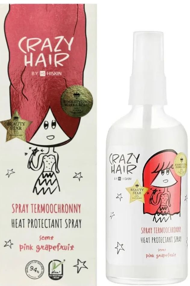 HiSkin Pink Grapefruit Heat Protection Hair Spray, 100 mL
