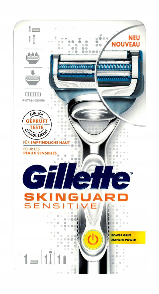 Gillette SkinGuard Sensitive Battery Razor with Replacement Cartridge