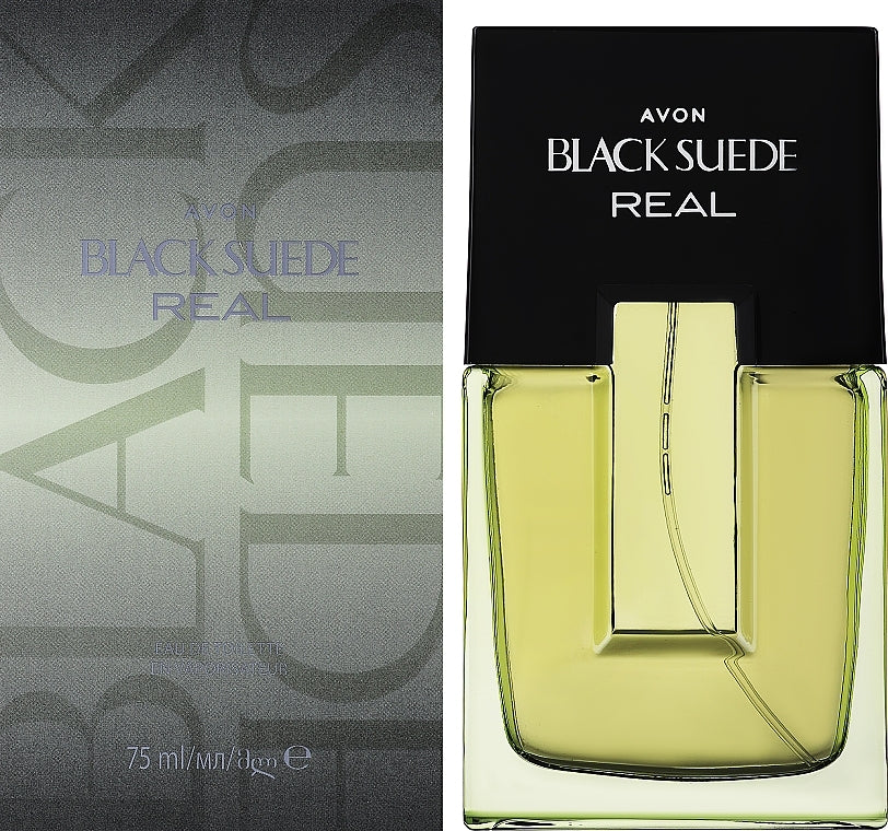 Avon Black Suede Real Men's Eau de Toilette, 75 mL