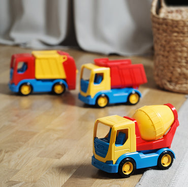 Tigres Tech Truck 39475 Toy Concrete Mixer - Image 2