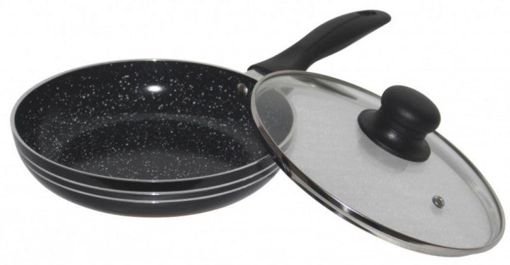 Edenberg EB-767 Frying Pan with Lid & Nonstick Marble Coating, 26 cm - Image 4