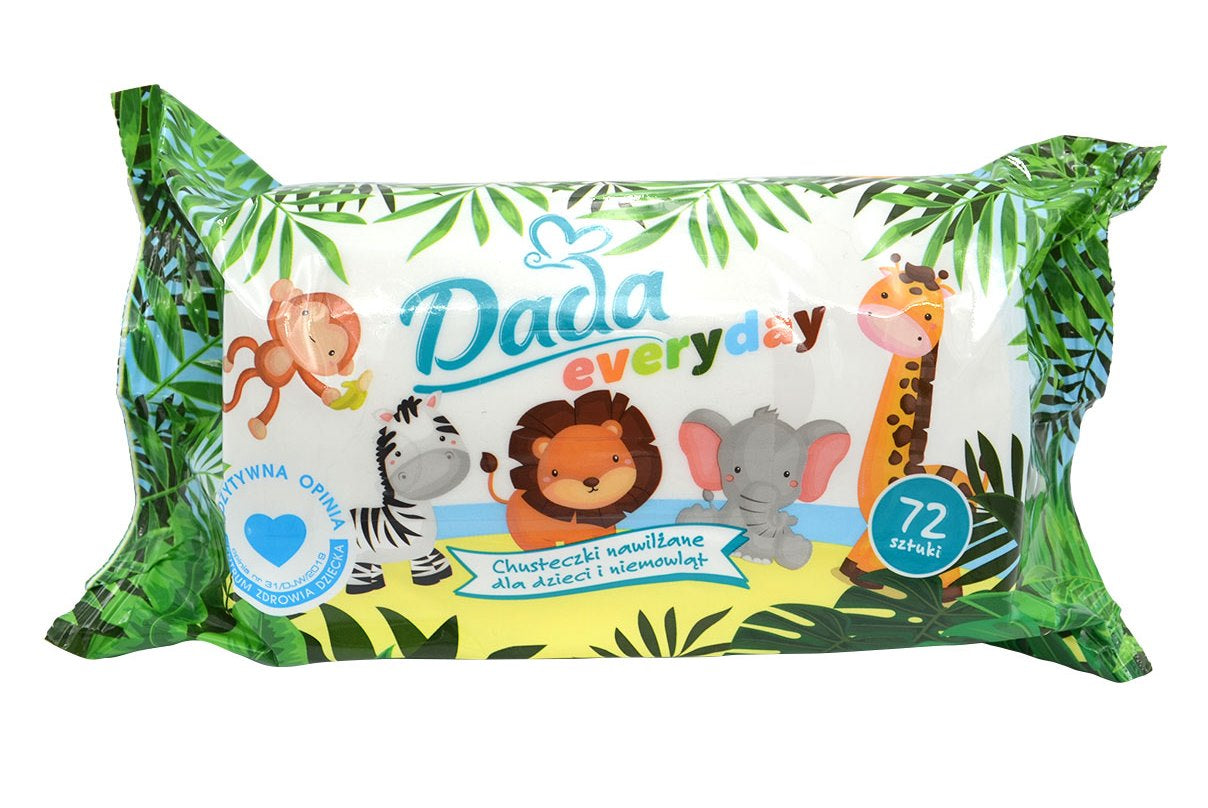 Dada Everyday Baby Wet Wipes, 72 pcs