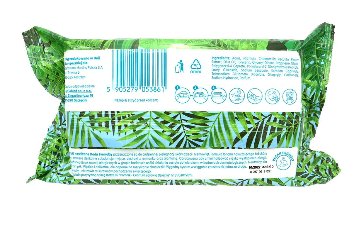 Dada Everyday Baby Wet Wipes, 72 pcs - Image 3