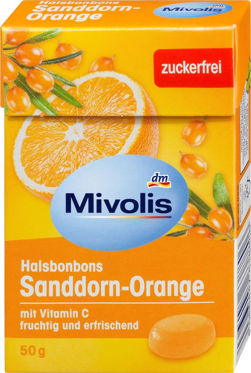 Mivolis Lodyanyky dekstroza Oblipykha-Apelsyn, 50 g