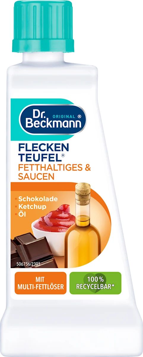 Dr. Beckmann Greasy Food & Sauce Stain Remover, 50 mL