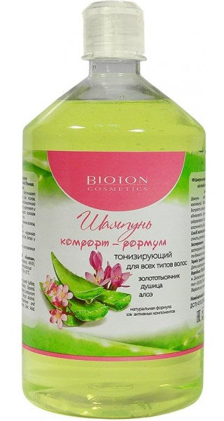 Bioton Cosmetics Comfort Formula Toning Shampoo for All Hair Types, 1 L