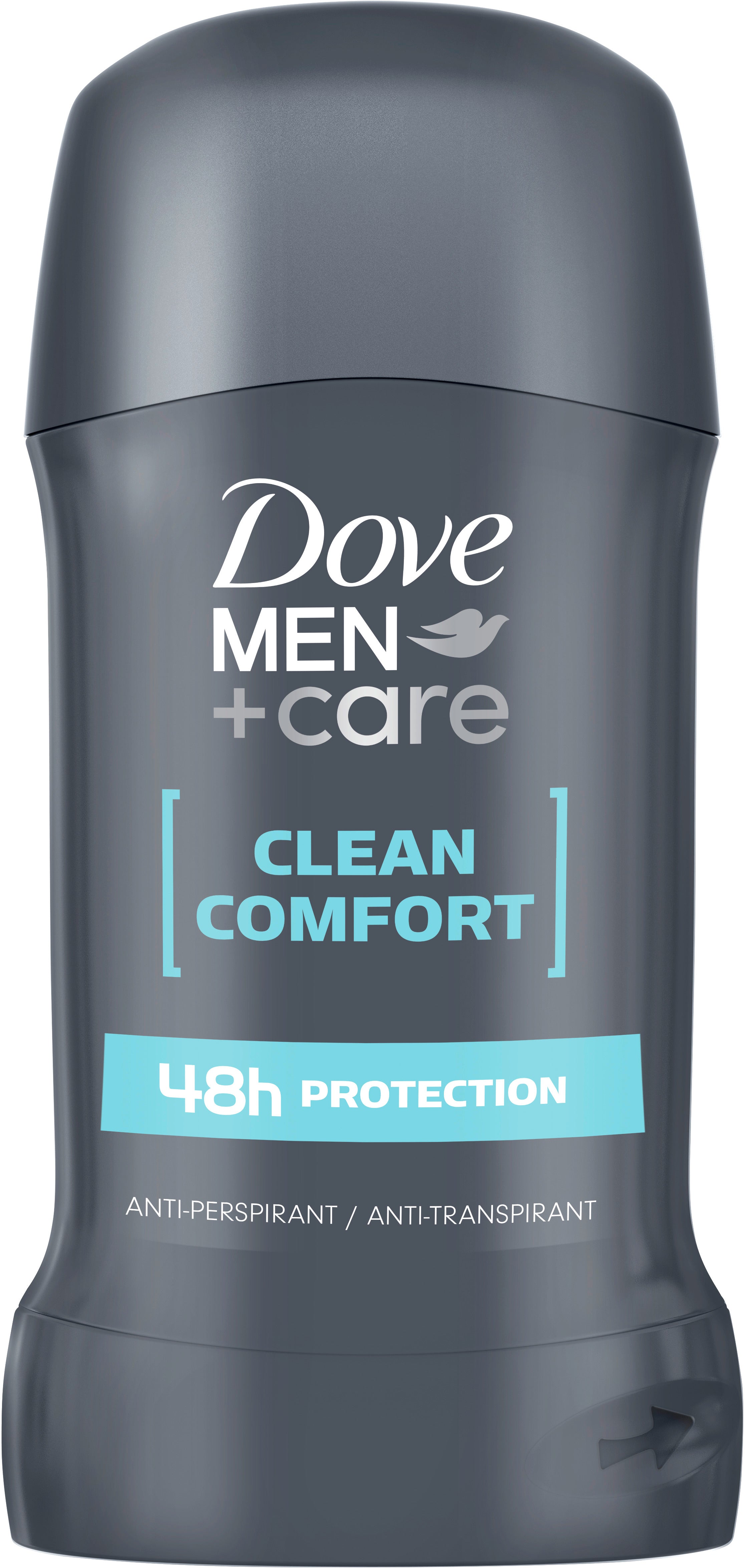 Dove Men+Care Clean Comfort Antiperspirant Stick, 50 g