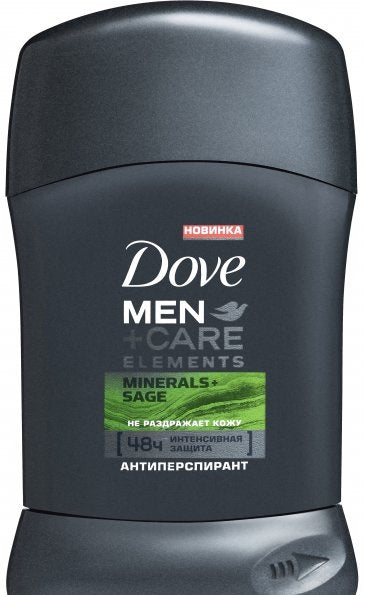 Dove Men+Care Mineral & Sage Freshness Antiperspirant Stick, 50 g