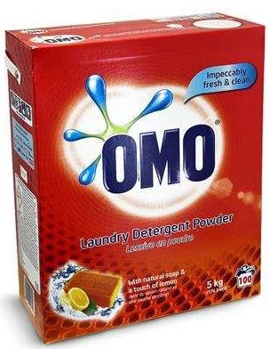 OMO Laundry Detergent Powder, 100 Loads, 5 kg - Image 2