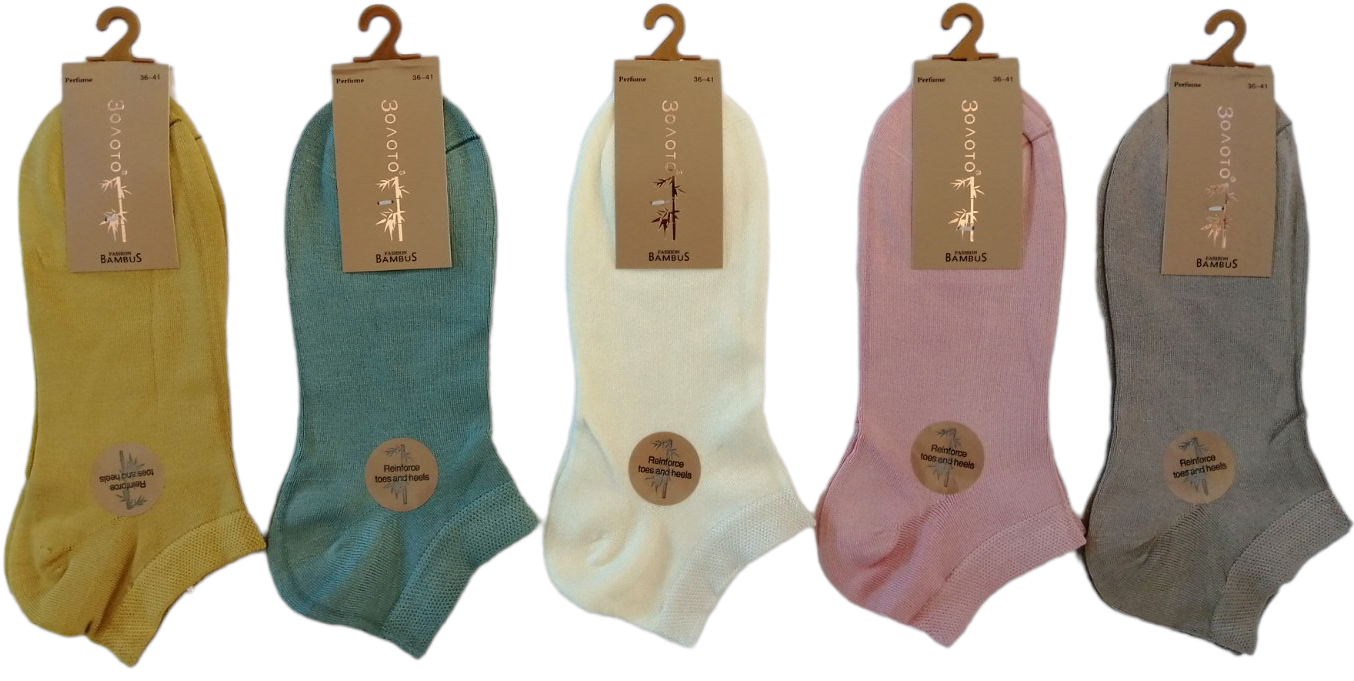 Zoloto Y140-1 Women's Short Socks, Size 36-41